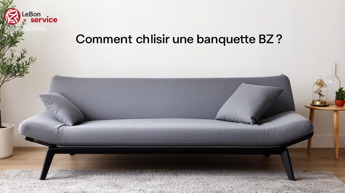 Comment choisir une banquette BZ convertible avec rangements selon vos besoins quotidiens